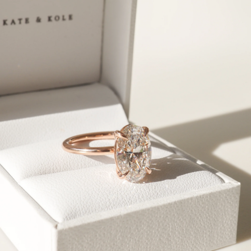 Clara | 3ct Oval Solitaire Ring